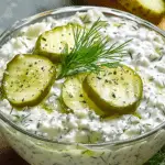 Healthy Dill Pickle Cottage Cheese