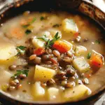 Hearty Lentil and Potato Soup