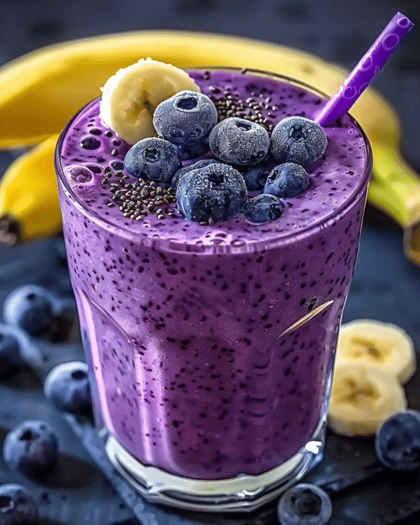 Banana Blueberry Smoothie banana-blueberry-smoothie