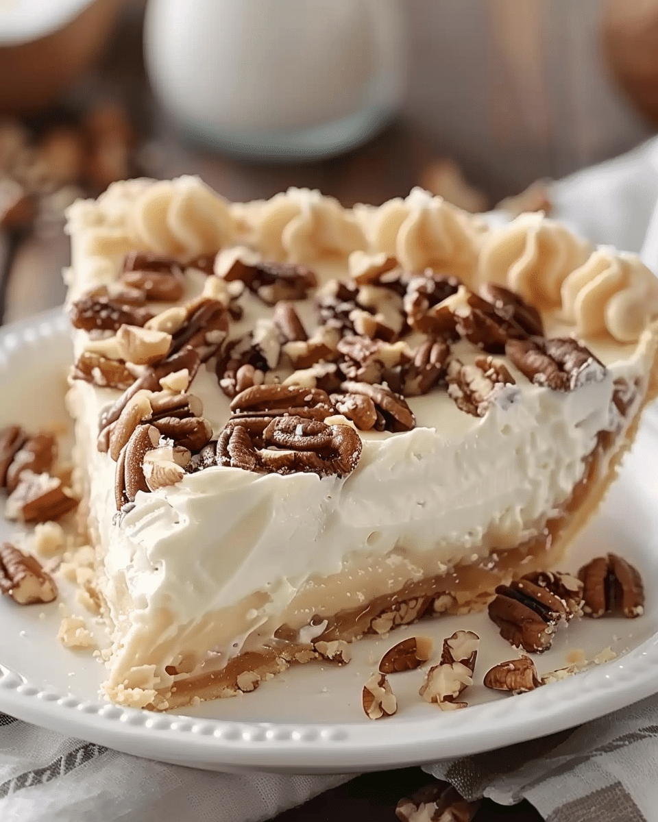 Irresistible Coconut Pecan Dream Pie