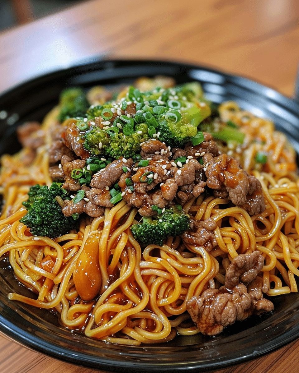 Quick and Flavorful Beef and Broccoli Lo Mein