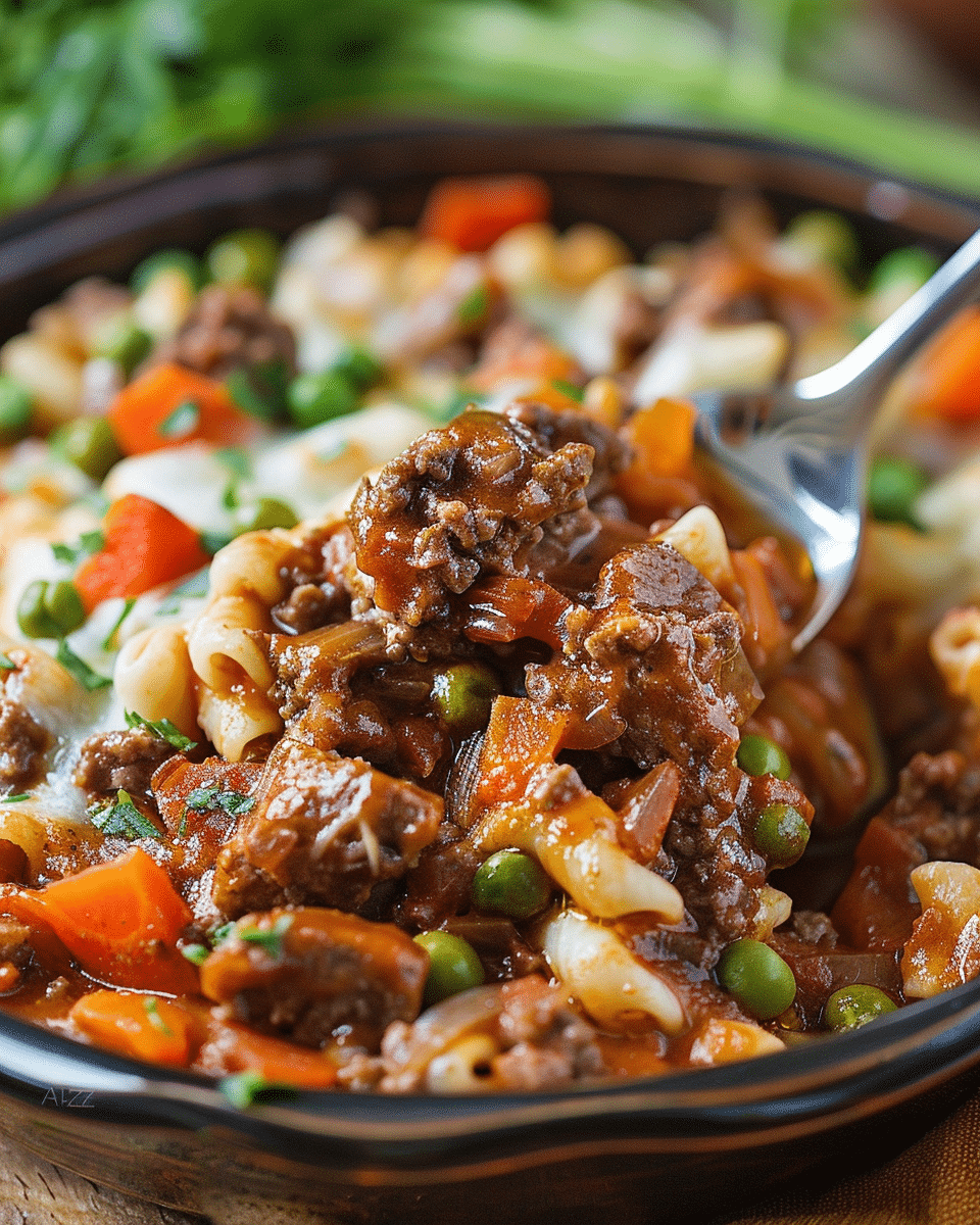 Beef Lombardi Casserole