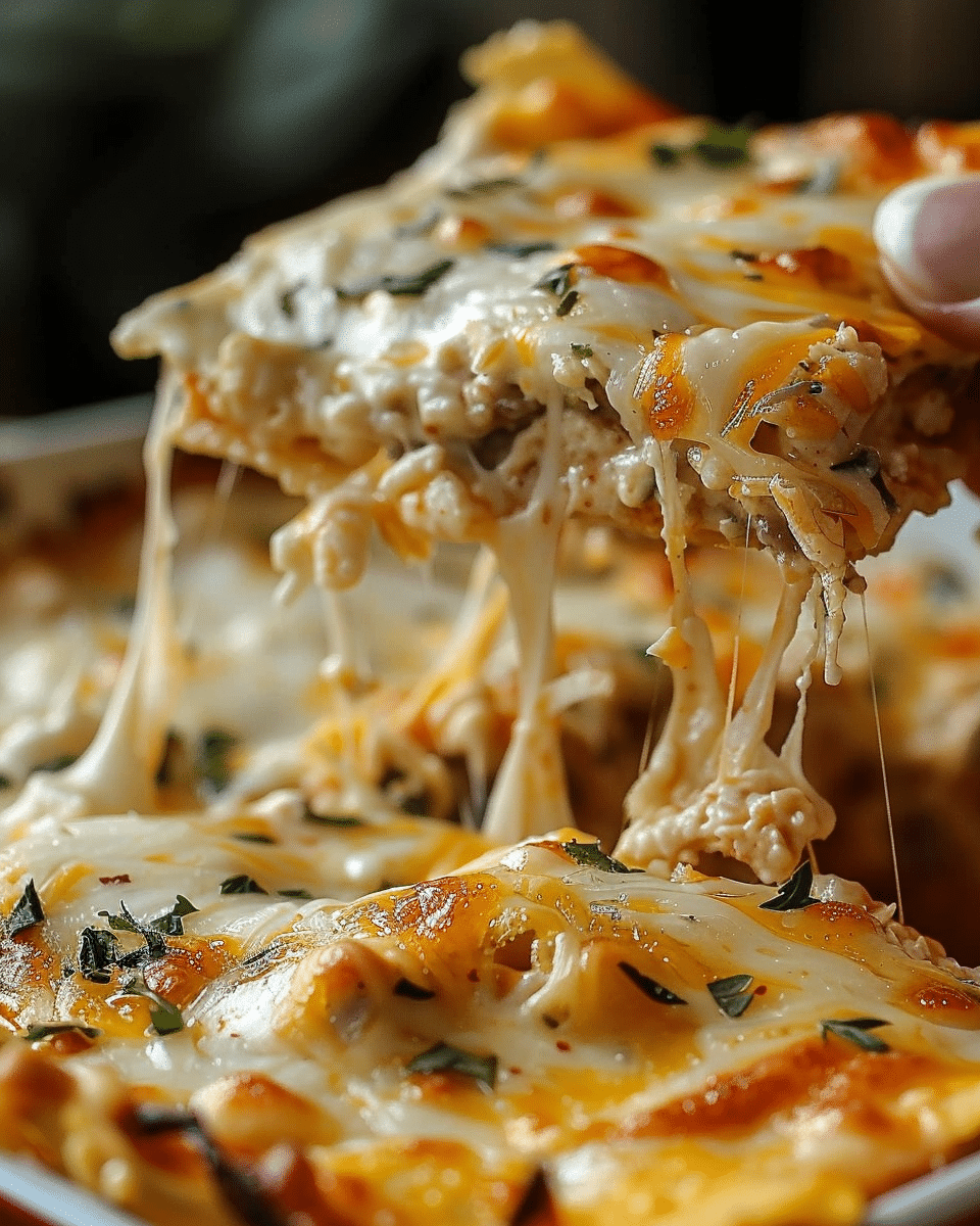 Cheesy Mexican Beef Casserole with Doritos and Creamy Layers