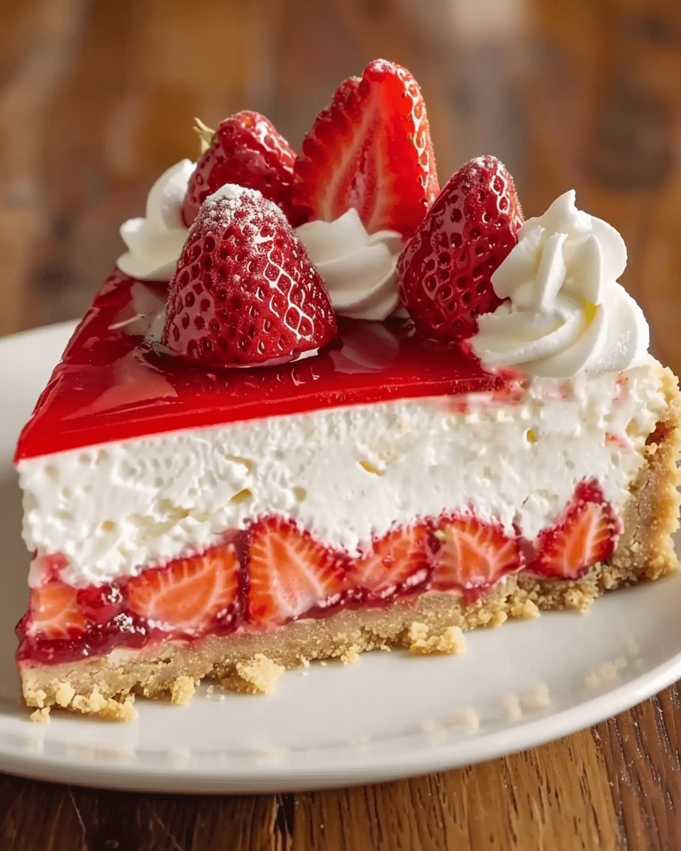 Sweet & Simple Strawberry Delight Cheesecake