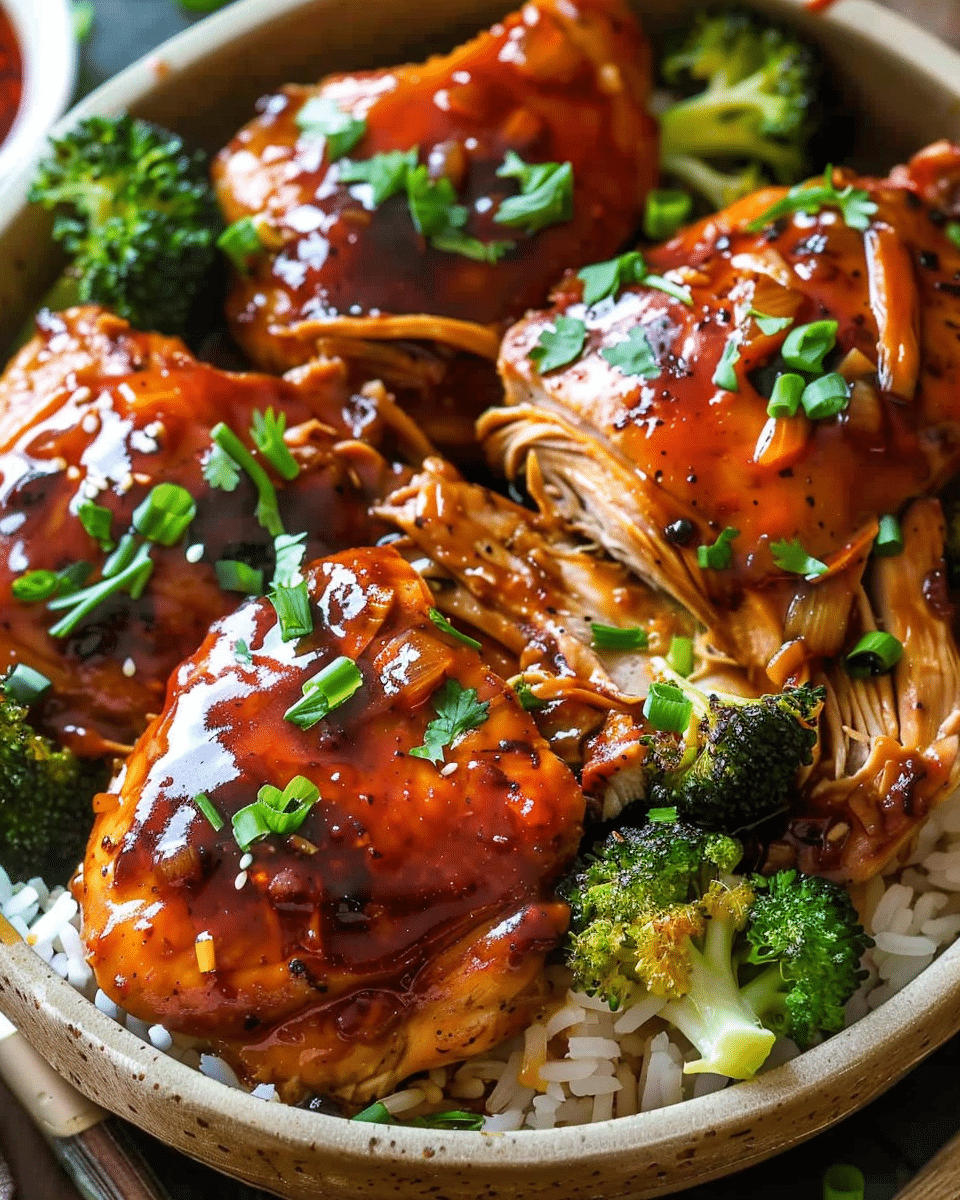 Easy Crock Pot Teriyaki Chicken That’s Sweet, Savory, and Stress-Free