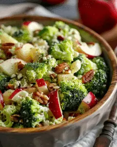 Honeycrisp Apple Broccoli Salad – A Fresh, Crisp, and Flavor-Packed Side