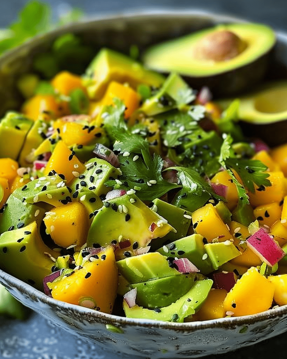 Avocado Mango Salad