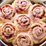 Strawberry Cinnamon Rolls