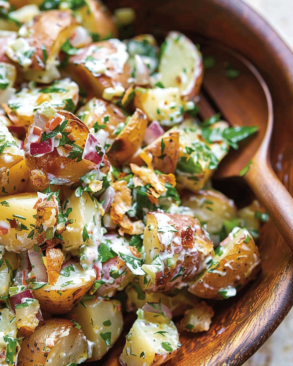 Best Roasted Potato Salad – Crispy, Creamy, and Full of Flavor