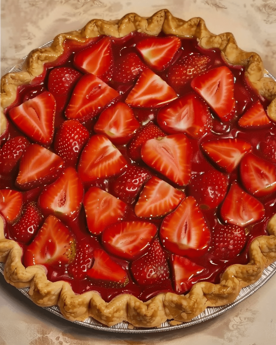Easy Fresh Strawberry Pie