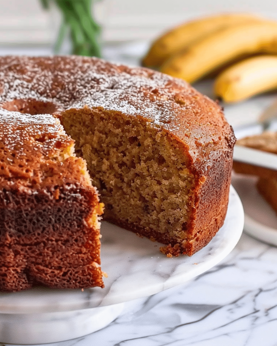 Banana Butter Cake – Moist, Rich, and Absolutely Irresistible