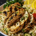 Greek Chicken and Lemon Rice