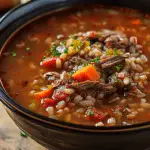 Hearty One-Pot Beef and Barley Soup